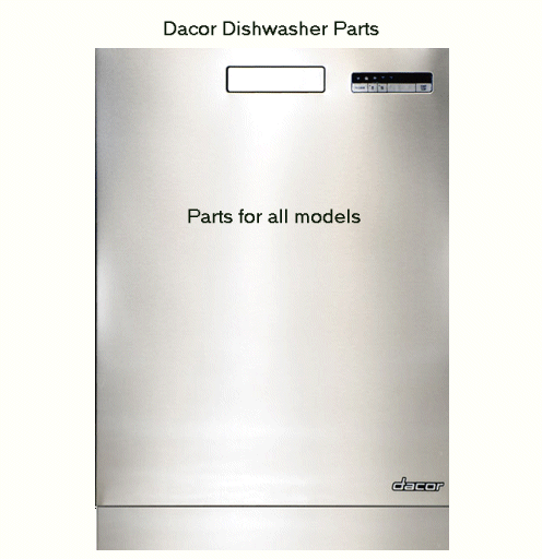 dacor dishwasher parts