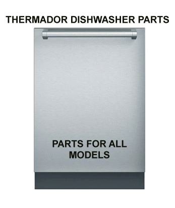 thermador dishwasher parts