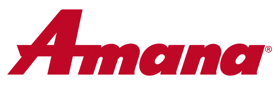 Amana air-conditioning and heat-pump parts brand artwork