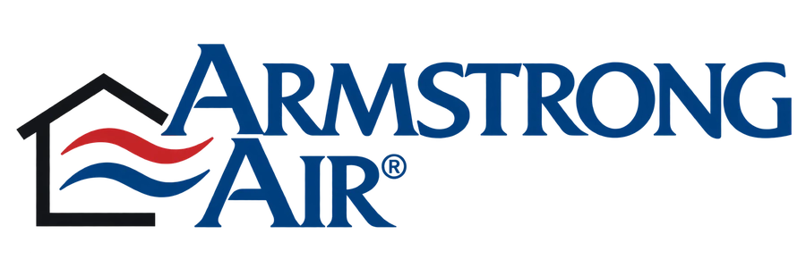 Armstrong air-conditioning and heat-pump parts brand artwork