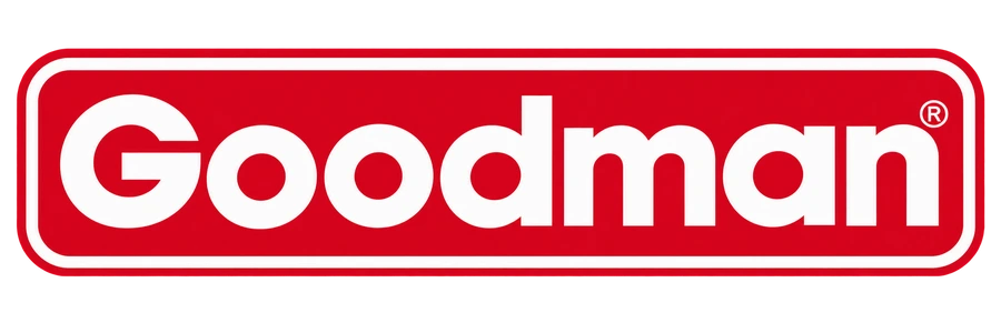 Goodman air-conditioning and heat-pump parts brand artwork