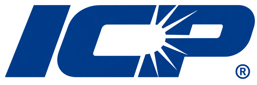 ICP air-conditioning and heat-pump parts brand artwork