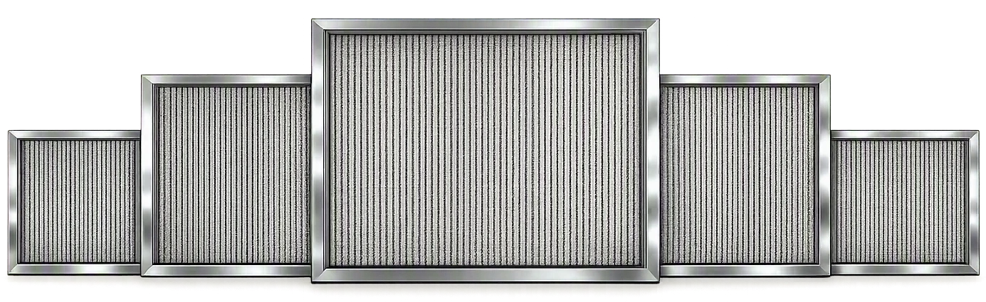Stainless-steel washable electrostatic air-conditioning and furnace filters